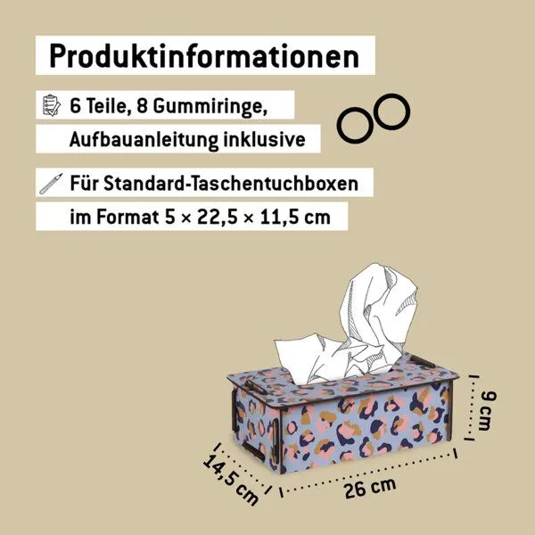 WERKHAUS WERKHAUS Tissue-Box Leo Lila – Produktbild 4 von 4