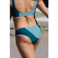 Inaska Inaska Damen vegan Bikini Bottoms Regular Cut Chill Eisblau/Petrol – Produktbild 1 von 1