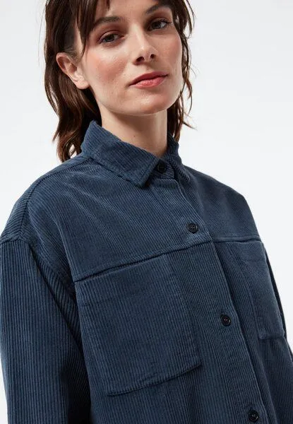 Givn Berlin Givn Berlin Overshirt GBOXANA aus Cord aus Bio-Baumwolle, Midnight blue, – Produktbild 3 von 4