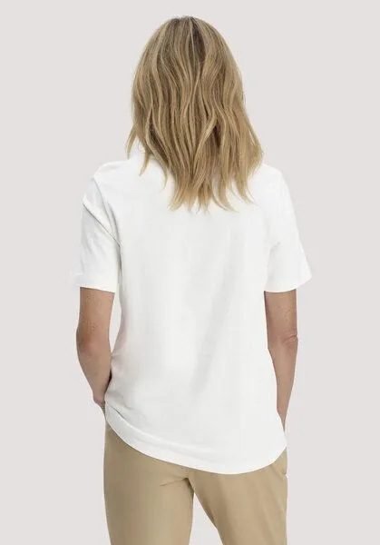 hessnatur hessnatur T-Shirt aus reiner Bio-Baumwolle, Naturweiss, – Produktbild 2 von 4