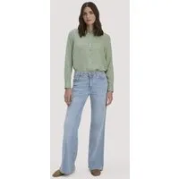hessnatur hessnatur Jeans ALVA High Rise Wide Leg aus Bio-Denim, Hell-blau, – Produktbild 2 von 7