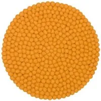 myfelt myfelt Filzkugel Sitzauflage (⌀ 36 cm, 36 x 36 cm), Ockergelb (risa), – Produktbild 1 von 1