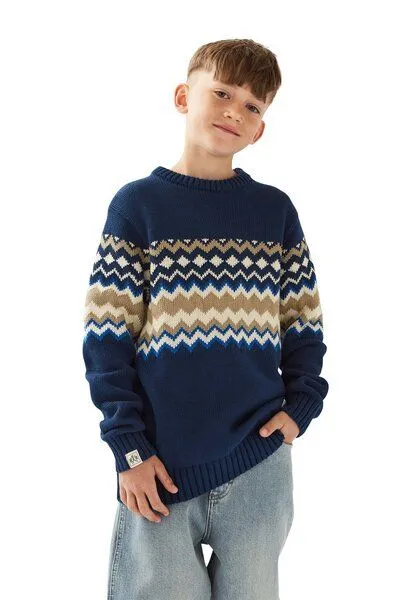 Band of Rascals Band of Rascals Brave Pullover, Blue, – Produktbild 1 von 4