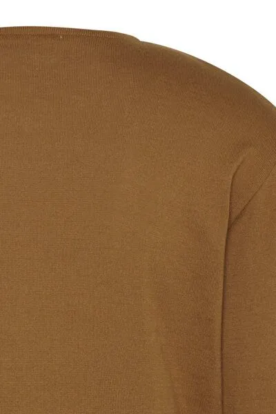 Wunderwerk Wunderwerk Herren Rundhals Pullover aus 100% Biobaumwolle "Core crewknit co male", Braun (burned almond 843), – Produktbild 3 von 4
