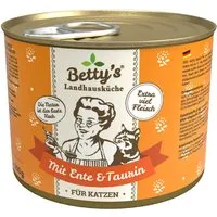 Betty's Landhausküche Betty's Landhausküche mit Ente & Taurin 6x200 g – Produktbild 1 von 1