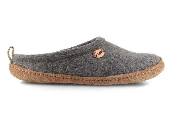 WoolFit WoolFit Tundra - Nachhaltige Hausschuhe für Damen und Herren, Hell grau, – Produktbild 4 von 4