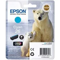 Epson Epson Tintenpatrone T2612/ 26 cyan – Produktbild 1 von 1