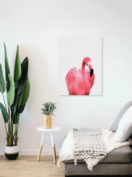 Photocircle Photocircle Poster / Leinwandbild - Flamingo – Produktbild 4 von 4