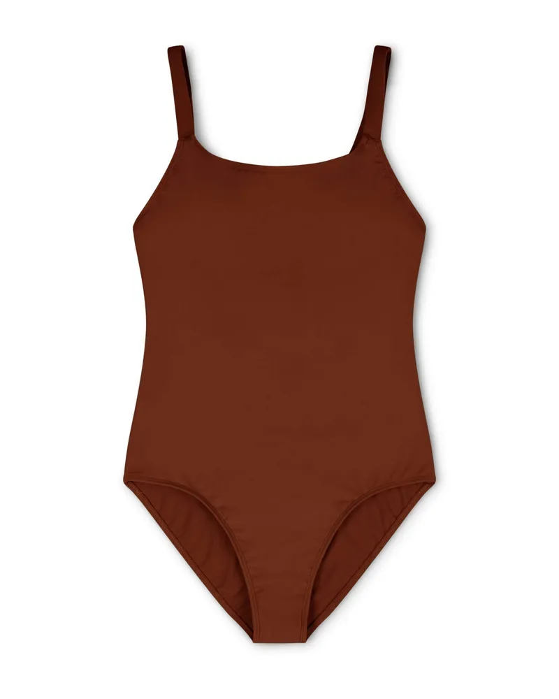MATONA MATONA Damen vegan Bathing Suit Amber, Dunkelorange, – Produktbild 1 von 2