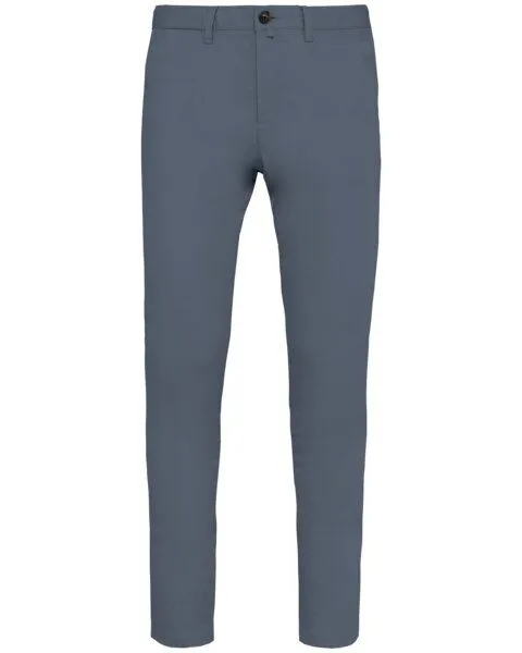 Greenspired Greenspired Umweltfreundliche Herren Chinohose Slimfit 235 g/m², Mineralgrau, – Produktbild 1 von 2