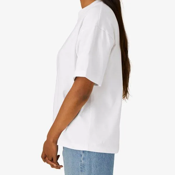 YTWOO YTWOO Heavy Weight Boxy T-Shirt, Weiß, – Produktbild 4 von 4