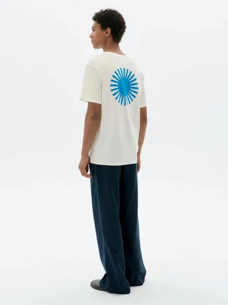 thinking mu thinking mu Sol Contrast - Herren T-Shirt aus Bio-Baumwolle, White (weiß), – Produktbild 3 von 4