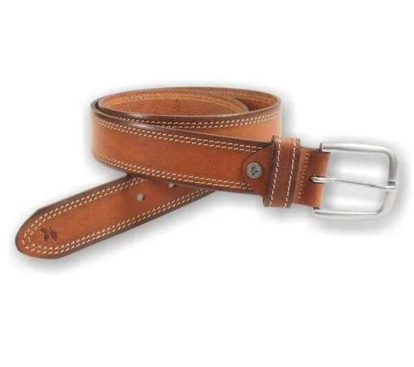 Greenbelts Greenbelts Herren Ledergürtel YORK, Cognac, – Produktbild 4 von 4