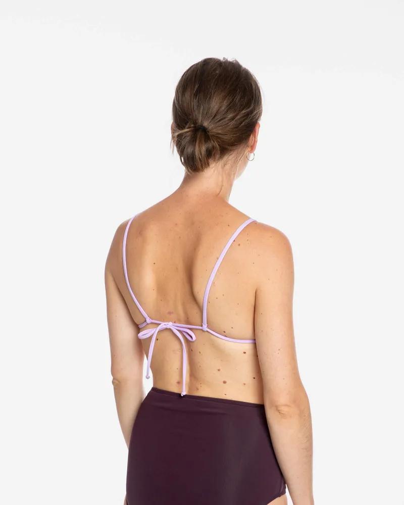 MATONA MATONA Damen vegan Bikini-Oberteil Triangle Lilac, Lila, – Produktbild 1 von 2