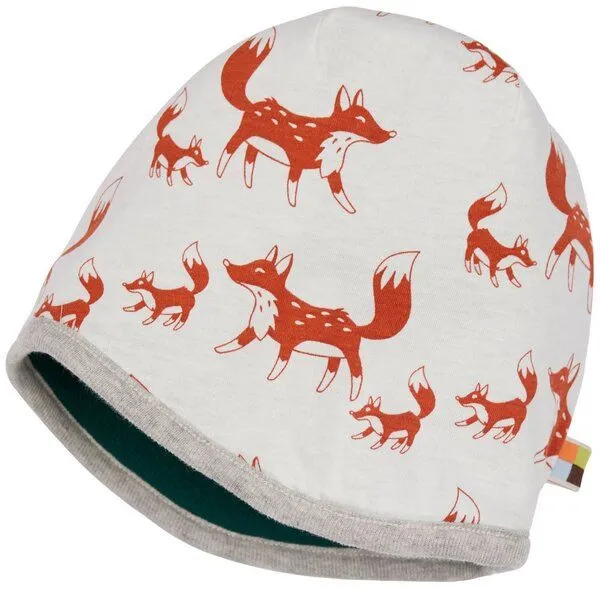 loud + proud loud + proud Baby & Kinder Mütze Wollfleece, GOTS-zertifiziert, Bottle(grün), – Produktbild 2 von 3