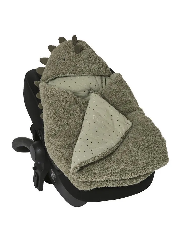 Vertbaudet Vertbaudet Fußsack 2-in-1 Baby Ausfahrsack/Wickelunterlage, Plüsch, 1er-Pack, Weiß, – Produktbild 4 von 5