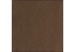 Ambiente Luxury Paper Products Papierserviette, Servietten Papier 33x33cm Elegance geprägt 15 Stück Braun – Produktbild 1 von 1