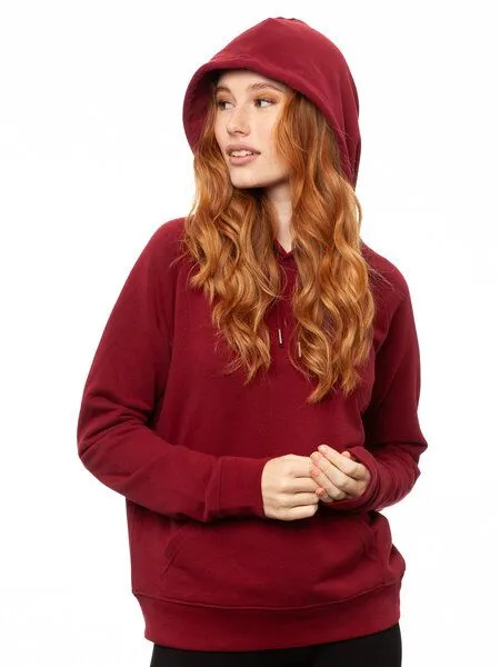 FellHerz FellHerz Damen Hoodie Kapuzenpullover, Rot, – Produktbild 5 von 5