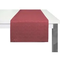Nature by Adam Nature by Adam Tischläufer aus 100% Bio-Baumwolle - Made in Germany - Uni Collection, Rot, – Produktbild 1 von 1