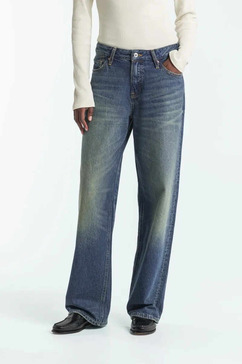 Kings Of Indigo Kings of Indigo Damen vegan Jeans Joan Jim Phoenix Blue Dirt, Dunkelblau, – Produktbild 2 von 2
