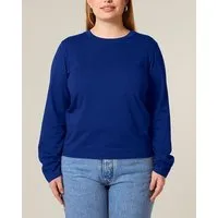 YTWOO YTWOO Basic Damen Langarmshirt aus 100% Biobaumwolle, Dunkelblau, – Produktbild 1 von 1