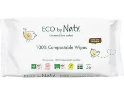 ECO by Naty ECO by Naty Feuchttücher sensitiv, 56 Stk. – Produktbild 1 von 1