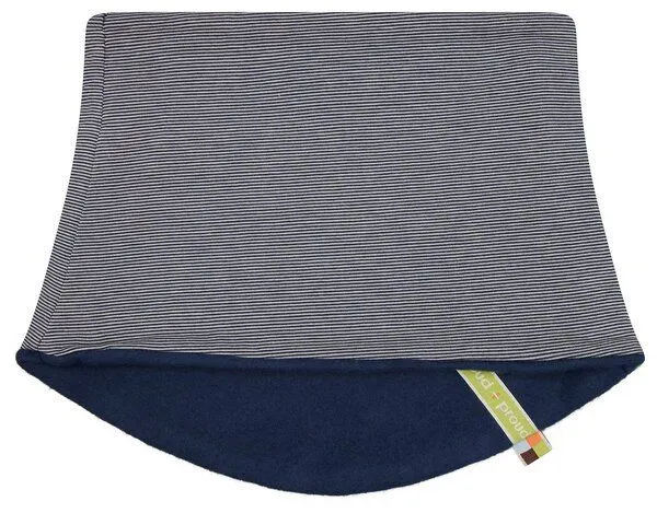 loud + proud loud + proud Babys & Kinder Wende-Schlauchschal aus Baumwoll-Fleece, GOTS-zertifiziert, Ultramarine(blau), – Produktbild 3 von 3