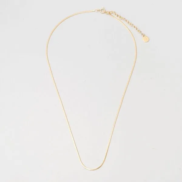 fejn jewelry fejn jewelry Kette choker kurze Schlangenkette, Gold, – Produktbild 1 von 2