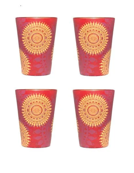 AROMASUTRA Aromasutra 4x Mandala Duftkerzen aus Sojawachs – Produktbild 3 von 8