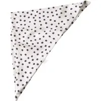 HANS NATUR Dreieckstuch Bio-Baumwolle Tupfen lila Maße 65 x 30 cm – Produktbild 1 von 1