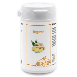 ALLPHARM Ingwer Kapseln 300 mg – Produktbild 1 von 1