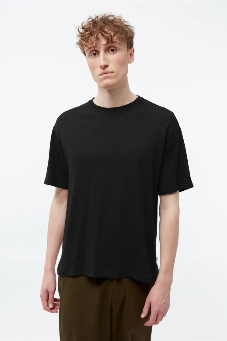 Givn Givn Herren vegan T-Shirt Lasse Schwarz, Schwarz, – Produktbild 2 von 2