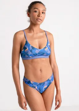 boochen boochen Surin Bottom - wendbares Bikini Unterteil, Brazilian Cut, mit Federprint – Produktbild 1 von 1