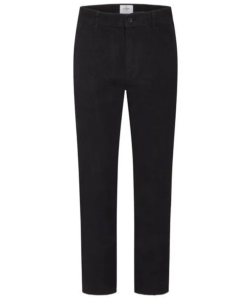 Klitmøller Collective Klitmøller Collective Chino-Hose aus Cord Allan, Black, – Produktbild 1 von 3