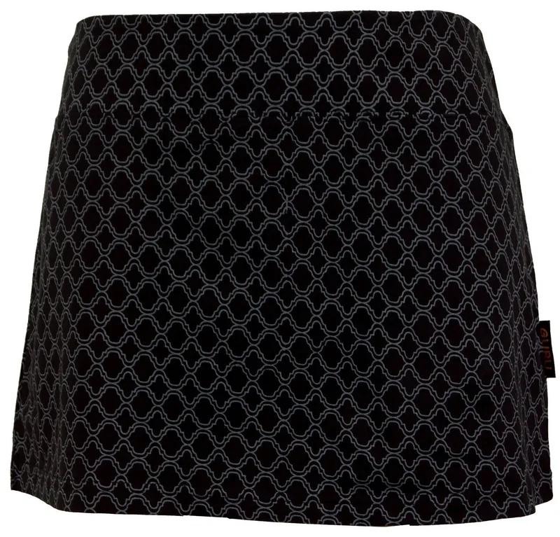 Guru-Shop Minirock Minirock aus Bio-Baumwolle, Hüftschmeichler,.. alternative Bekleidung, Schwarz, – Produktbild 1 von 4