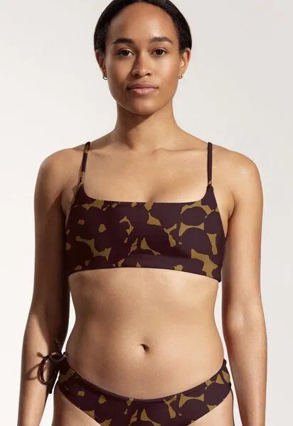 Oy Oy Surf Bikini Oberteil „Buri“, Hibiskus print, – Produktbild 4 von 4