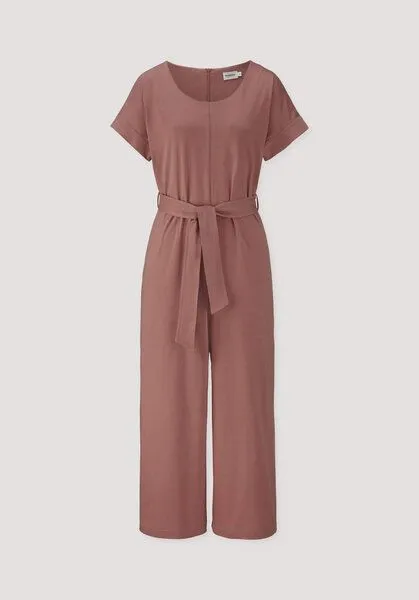 hessnatur hessnatur Jersey Jumpsuit Oversize aus reiner Bio-Baumwolle, Rosenholz, – Produktbild 4 von 4