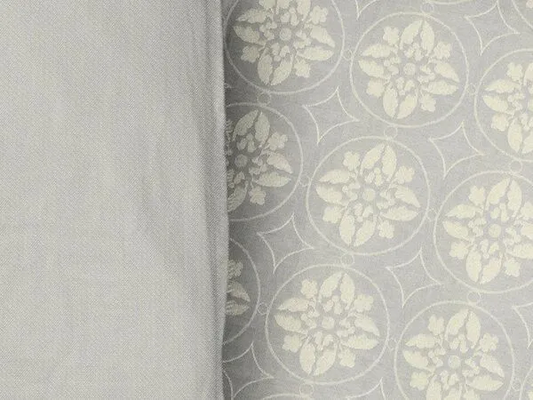 Nature by Adam Nature by Adam Bettwäsche 2tlg aus 100% Bio-Baumwolle - Made in Germany - Romantic Puligny Light, Hellgrau, – Produktbild 4 von 4
