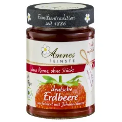 Annes Feinste Erdbeer-rote-Johannisbeeren-Fruchtaufstrich aus Bayern – Produktbild 1 von 1