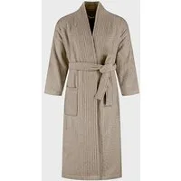 Yumeko Bademantel Velours "Yumeko" aus Bio-Baumwolle, Classic taupe, – Produktbild 1 von 1