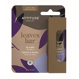 Attitude Attitude Leaves Bar Lip Balm Kokos – Produktbild 1 von 1