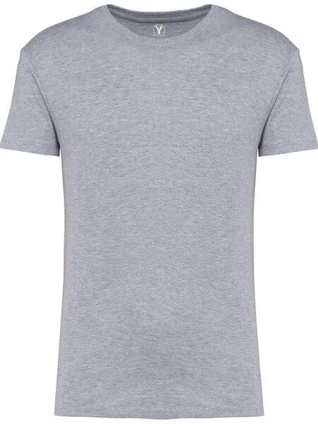 YTWOO YTWOO Basic Herren T-Shirt aus gekämmter Bio-Baumwolle, Oxford grey, – Produktbild 2 von 2