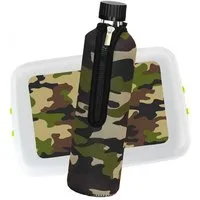 Dora's Dora's Dora’s Outdoor-Set – Lunchbox & 0,5l Glasflasche mit Schutzhülle – Produktbild 1 von 1