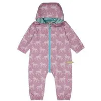 loud proud loud + proud Babys & Kinder Outdooroverall, GOTS-zertifiziert, Aster(rosa), – Produktbild 1 von 1