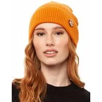 FellHerz FellHerz Mütze bio & fair & vegan, Orange, – Produktbild 1 von 2