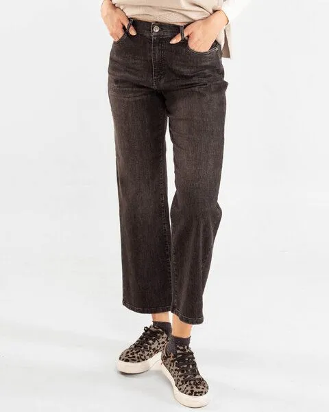 Alma & Lovis Alma & Lovis Jeans aus Bio-Baumwolle | Loose Jeans, Anthra, – Produktbild 1 von 4