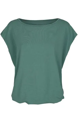 nice to meet me nice to meet me Damen vegan Relax T-Shirt Olive – Produktbild 1 von 1