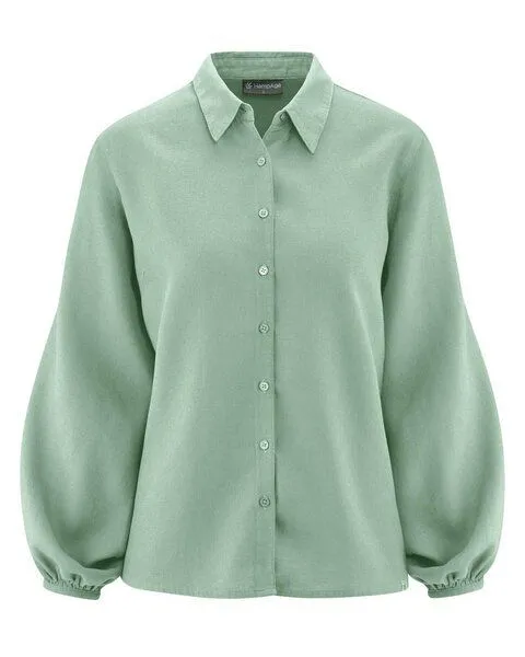 HempAge HempAge Hanf Bluse, Menta (grün), – Produktbild 1 von 1