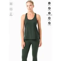 ORGANICATION ORGANICATION TINNA | Sportliches Tanktop aus recyceltem Polyamid, Amazonas green, – Produktbild 1 von 1