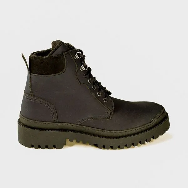 Fairticken Fairticken Gefütterte vegane Winterstiefel GORDO II Men, Schwarz, – Produktbild 3 von 4